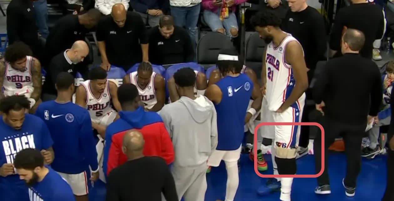 关于76人力擒步行者，恩比德大号狂胖四双的信息